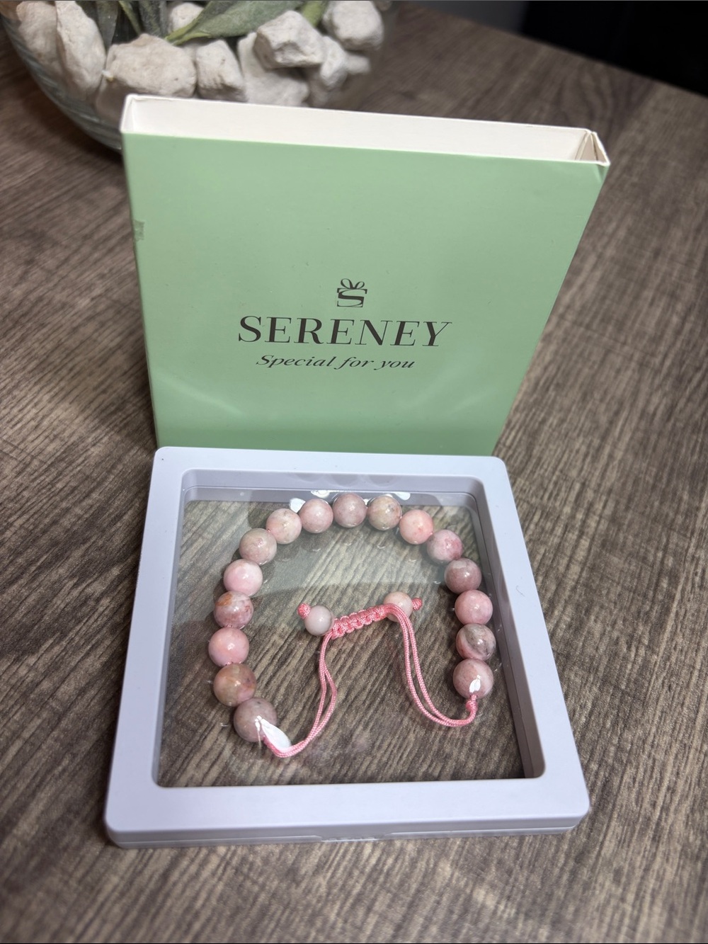 ☄️5 for $20☄️Sereney Pink Beaded Adjustable Bracelet